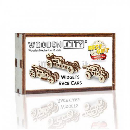 Widgets Key Rings - Race Cars 3 in 1 Set