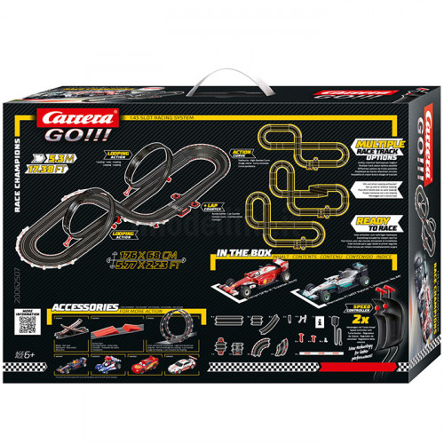 Pista Elettrica Race Champions Carrera GO!!! 62507