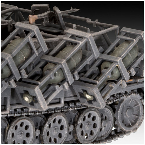 Semicingolato Sd.Kfz. 251/1 Ausf. C e Wurfr. 4 1:72