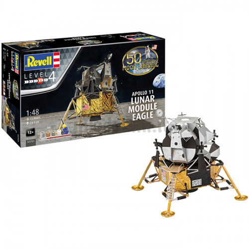 Apollo 11 Lunar Module Eagle 1:48