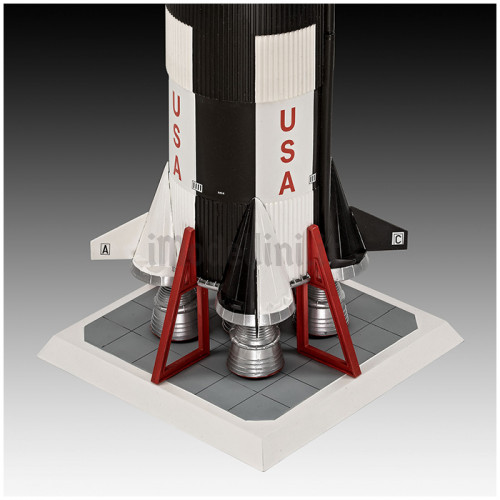 Apollo 11 Saturn V Rocket 1:96