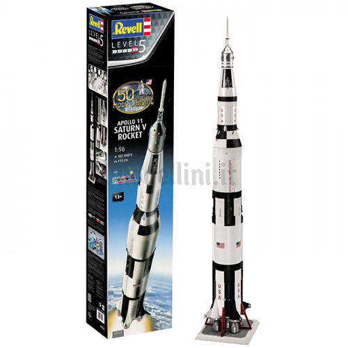 Apollo 11 Saturn V Rocket 1:96