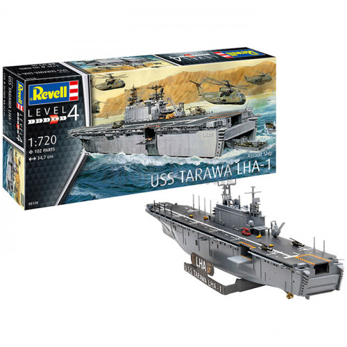 Nave d'assalto USS Tarawa LHA-1 1:720