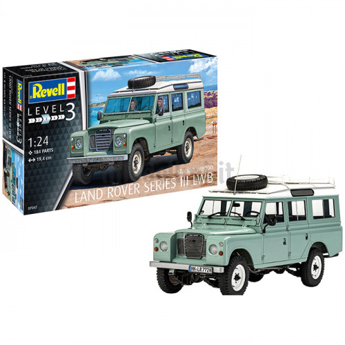 Model Set Jeep Land Rover Serie III 1:24