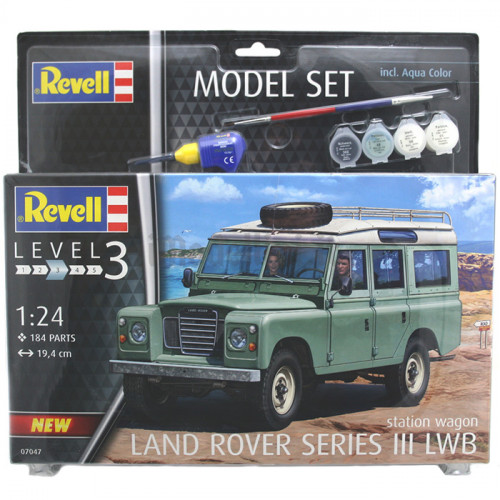 Model Set Jeep Land Rover Serie III 1:24