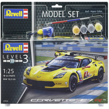 Model Set Corvette C7.R 1:25
