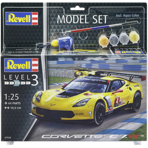 Model Set Corvette C7.R 1:25