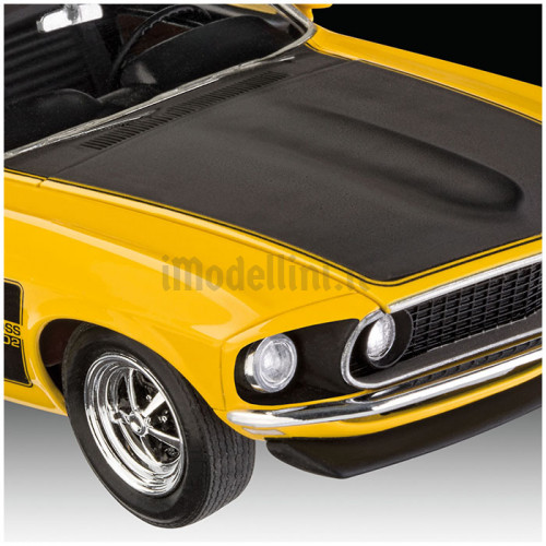 Model Set Ford Mustang Boss 302 1969 1:25