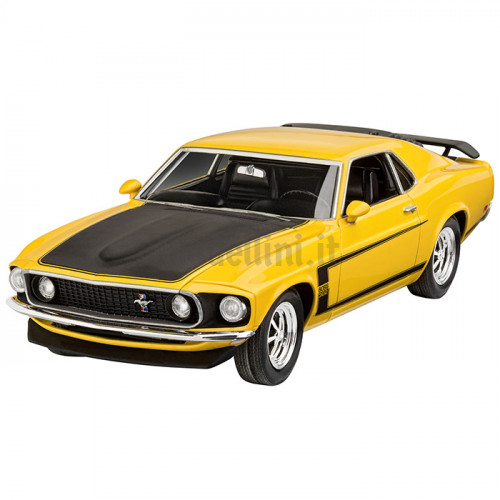 Model Set Ford Mustang Boss 302 1969 1:25