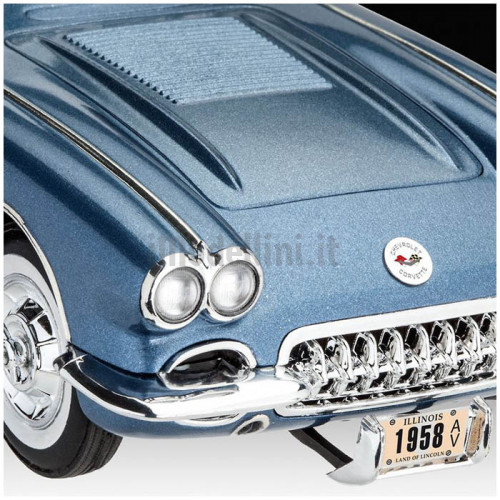 Model Set Corvette Roadster '58 1:25