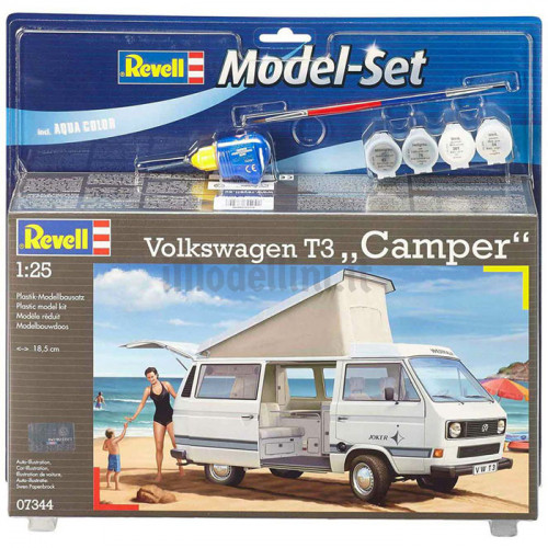 Model Set Volkswagen T3 Camper 1:25