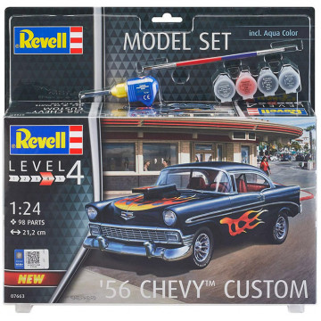 Model Set Chevy Customs '56 1:24