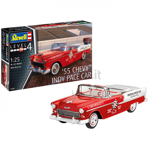 Model Set Chevy Indy Pace Car '55 1:25