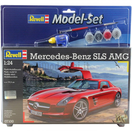 Model Set Mercedes SLS AMG 1:24