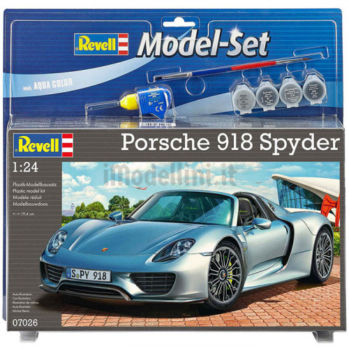 Model Set Porsche 918 Spyder 1:24
