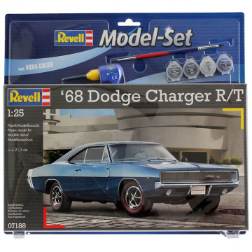 Model Set Dodge Charger 1968 1:25