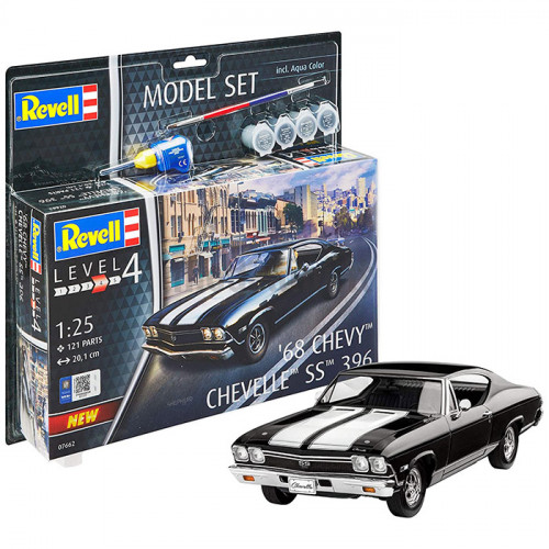 Model Set Chevy Chevelle '68 SS 396 1:25