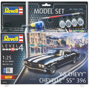 Model Set Chevy Chevelle '68 SS 396 1:25
