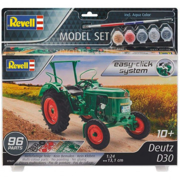 Model Set Trattore Deutz D30 Easy-Click 1:24