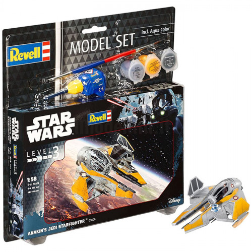 Model Set Star Wars Anakin's Jedi Starfighter 1:58
