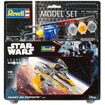 Model Set Star Wars Anakin's Jedi Starfighter 1:58