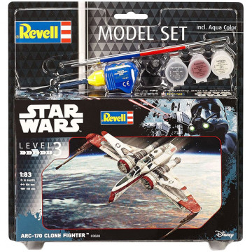 Model Set Star Wars ARC-170 Clone Fighter 1:83