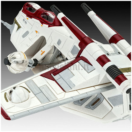 Model Set Star Wars Republic Gunship 1:172