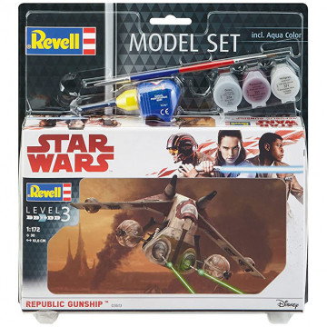 Model Set Star Wars Republic Gunship 1:172