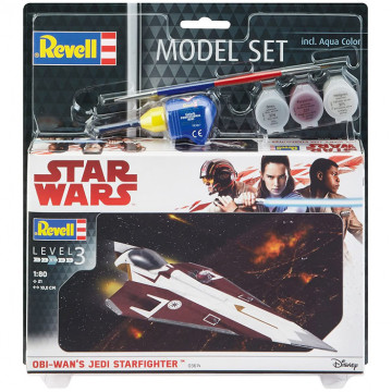 Model Set Star Wars Obi Wan's Jedi Starfighter 1:80