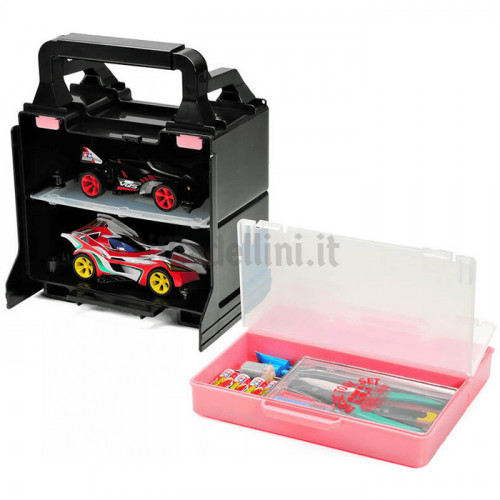 Cassetta Rosa Porta Attrezzi e Mini 4WD