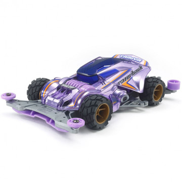 Mini 4WD Razorback Clear Violet con Telaio Fm-A