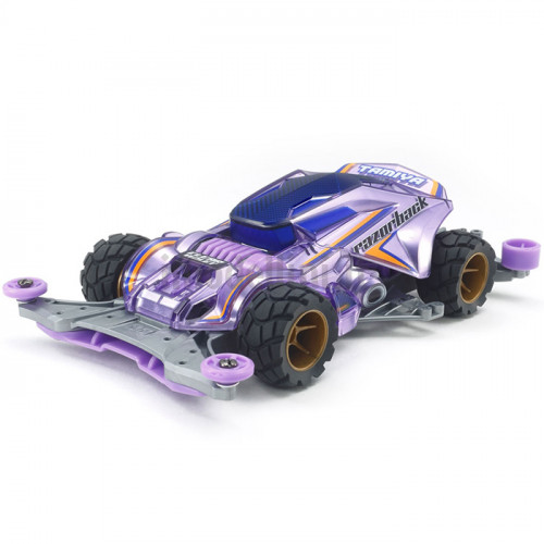 Mini 4WD Razorback Clear Violet con Telaio Fm-A