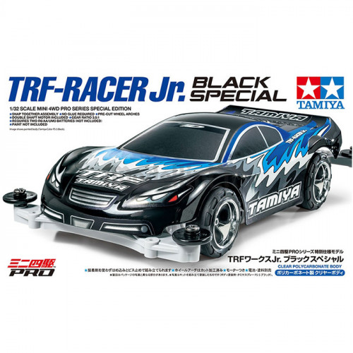 Mini 4WD Trf Racer Black Special con Telaio MS