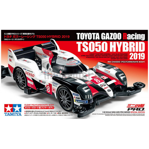 Mini 4WD Pro Toyota Gazoo Racing Hybrid con Telaio MA