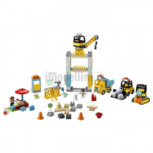 Duplo - Cantiere edile con gru a torre