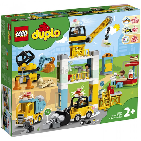 Lego Duplo 10933 Cantiere edile con gru a torre