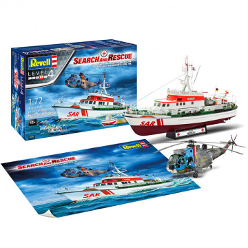 Incrociatore DGzRS Berlin Sea King Good Bye Set  1:72