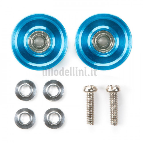 Roller Ringless Blu da 13mm con Cuscinetti a Sfera