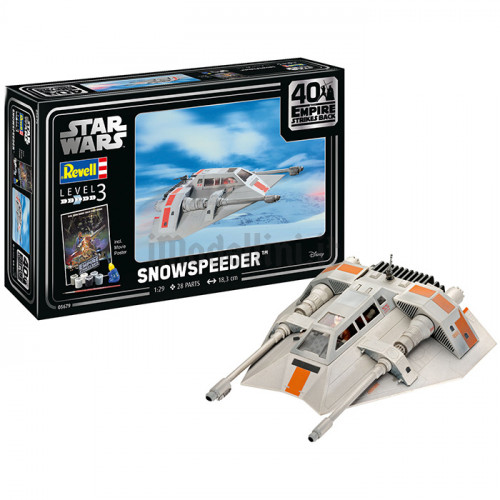 Gift Set Snowspeeder 40th Anniversary The Empire Strikes Back 1:29
