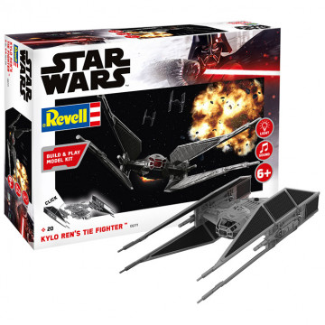 Build & Play Star Wars Kylo Ren's TIE Fighter 1:70