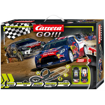 Pista Elettrica Carrera GO Super Rally