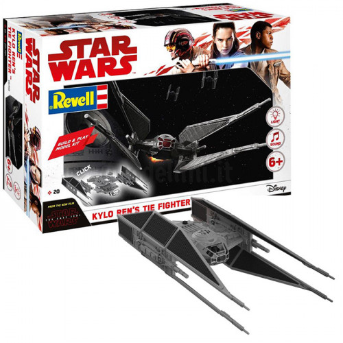 Build & Play Star Wars Kylo Ren's Tie Fighter 1:70