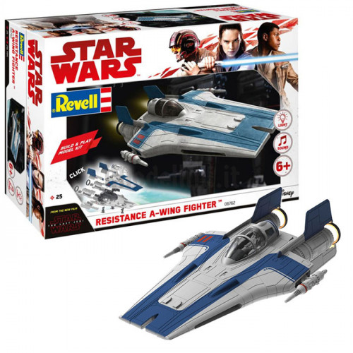 Build & Play Resistance A-Wing Fighter Blue 1:44