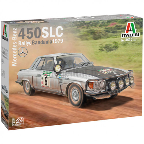 Mercedes-Benz 450 SLC Rally Bandama 1979 1:24