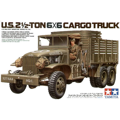 Camion Militare US 2,5 ton 6x6 Cargo Truck 1:35