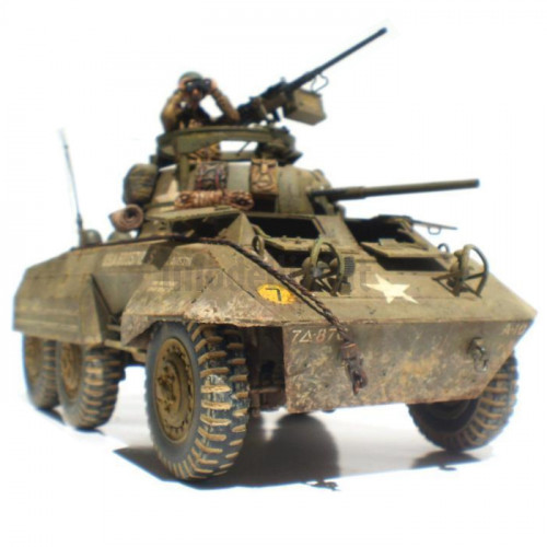 Autoblindo US Army M8 Light Truck Greyhound 1:35