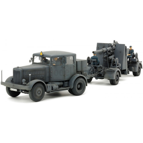 Camion Pesante SS-100 e Cannone Flak37 da 88mm 1:48