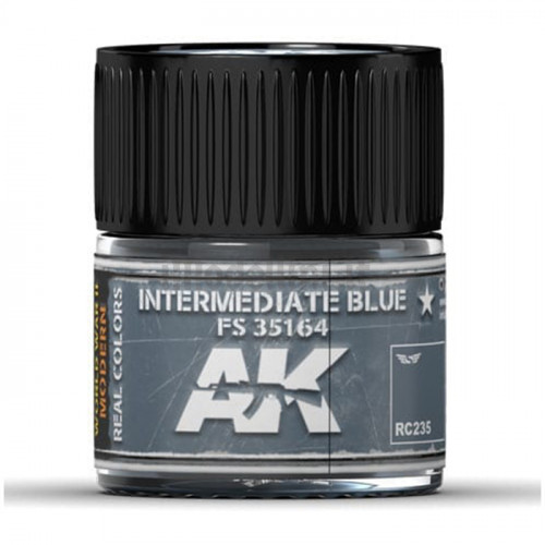 Vernice Acrilica AK Real Colors Intermediate Blue FS 35164 10ml