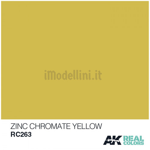 Vernice Acrilica AK Real Colors Zinc Chromate Yellow 10ml