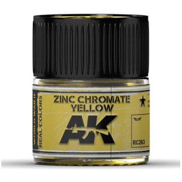 Vernice Acrilica AK Real Colors Zinc Chromate Yellow 10ml